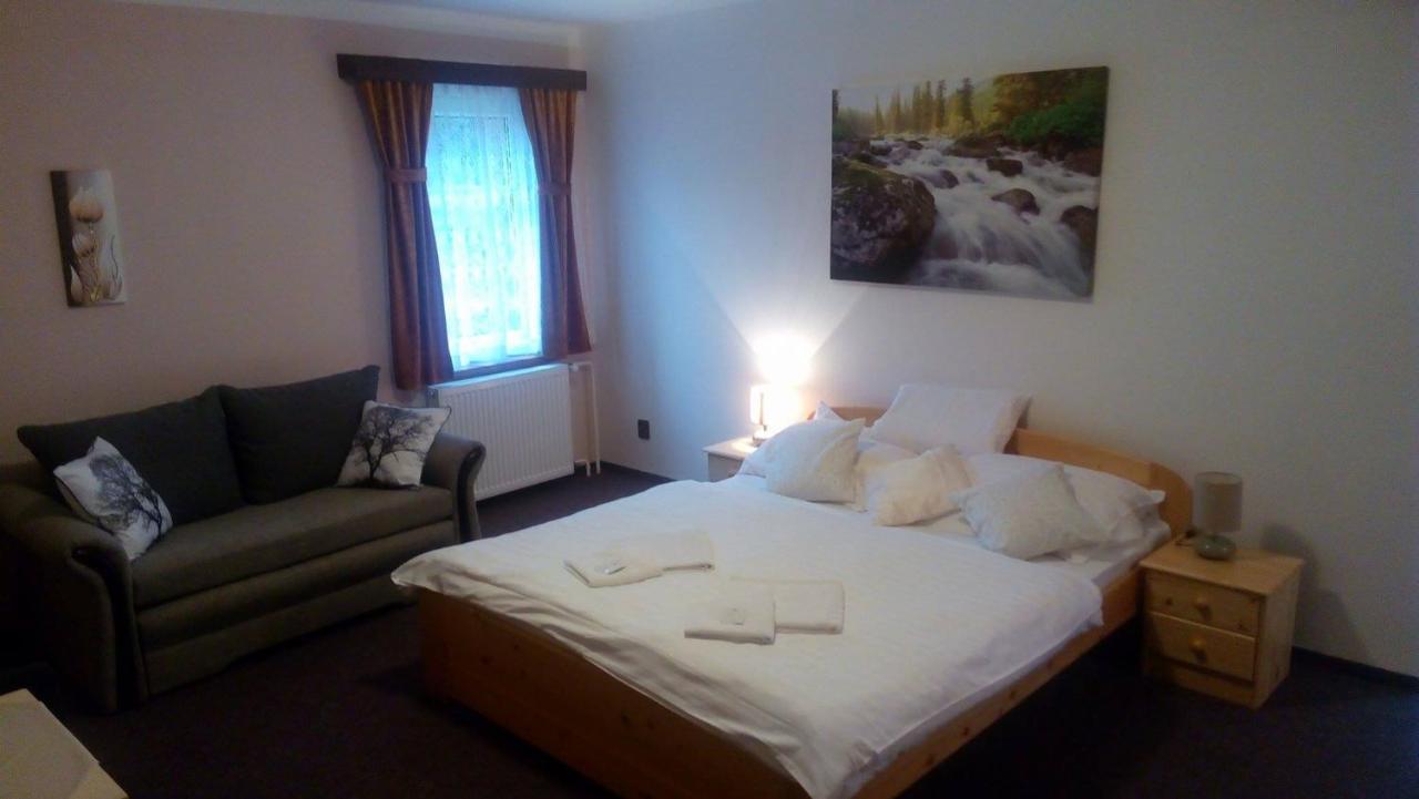 Hotel Garni Belveder Hřensko Eksteriør billede