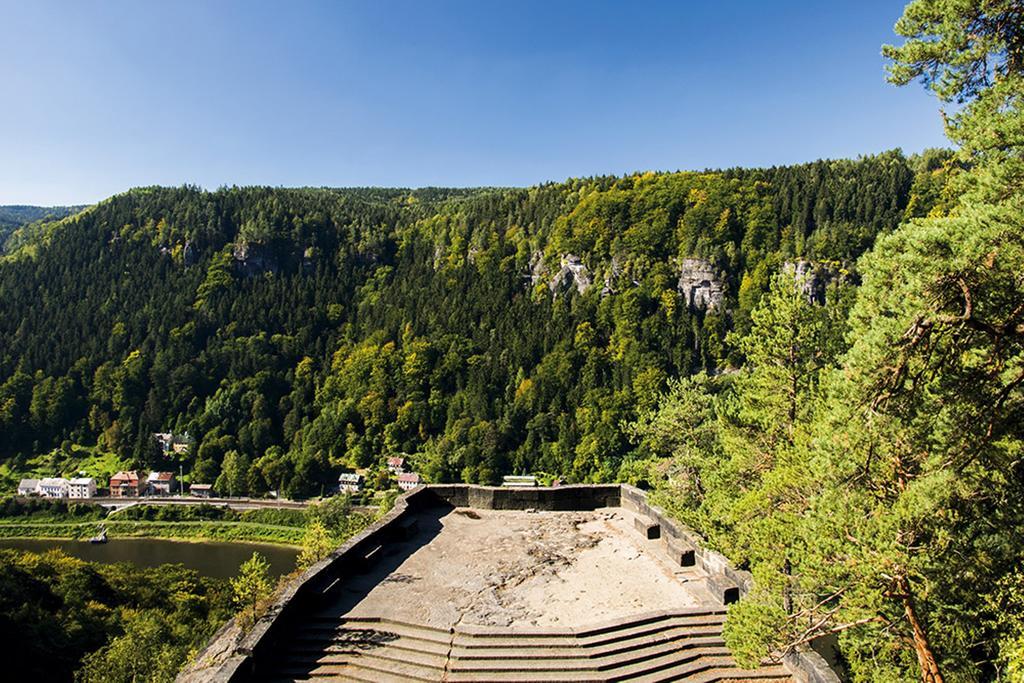 Hotel Garni Belveder Hřensko Eksteriør billede